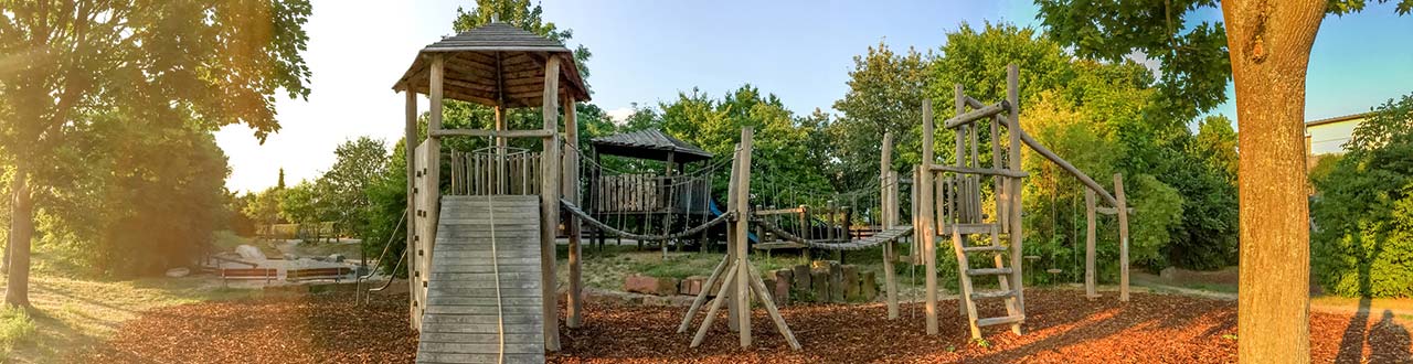 Agriturismo con area giochi